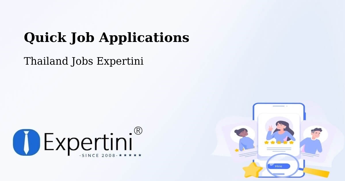Quick Apply Feature – Lak Si - Thailand Jobs Expertini